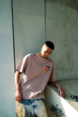 "LOVE FRY GUYS" BALLON PRINTED S/S T-SHIRT