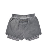 (W) Air Vent Luna Running 2in1 Pants (Charcoal)