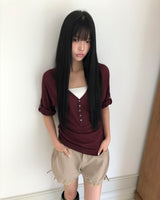 デールズ ロールアップ 7スリーブTシャツ