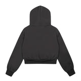 Eva Fur Trim Hoodie Zip-up