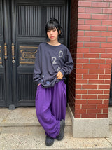 26FW★ [BAONHAUS] Haydin Patch Over Long Sleeve Tee