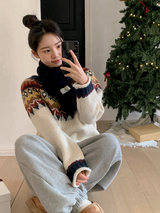#Warp Basic Waffle Knit Muffler (6color)