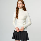 Basic Turtle Neck Knit_5Color