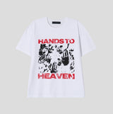 Heaven Graphic Lettering Short Sleeve T-shirt