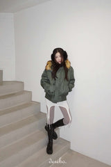 Canadian Khaki Goose Down Jacket
