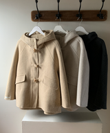 ダッフルハーフレングスハンドメイドコートジャケット