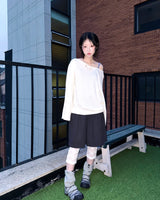 (2color) Linen Bermuda Banding Pants