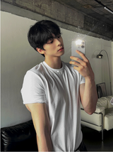 Crop muscle fit t-shirt 