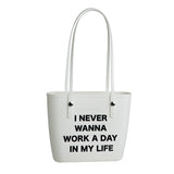 No Work Tote Bag