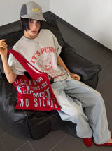 BOLD TYPO SWEAT BAG