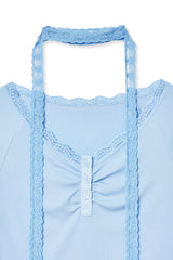 lace sc t (sky blue)