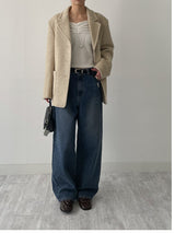 Shirring Enamel Square Toe Loafers