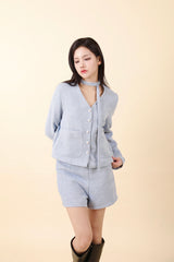 SET V-neck Strap Jacket & Pants