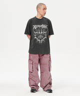 WIDE CARGO DENIM PANT