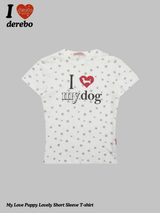 マイラブパピーラブリーショートスリーブTシャツ