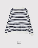#ML Border Collar Loose Fit Knit (5color)