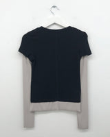 ミューレシルククルーネックTシャツ (4color)