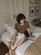Ronald Bermuda Cotton Slacks