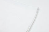  Eyelet slit skirt (white)