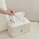 Avivere ティッシュカバー ストライプアイボリー