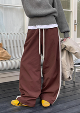 [MADE] Duren Line Fleece Nylon Banding Pants
