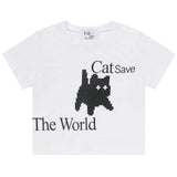 ピクセルクロップ Tシャツ