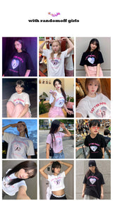 キャット&バニークロップTシャツ [4COLOR]