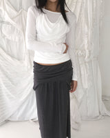 Two way long skirt