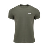 デイリースモールロゴマッスルフィットＴシャツカーキ