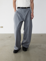 PT5 Pleated Striped Tailored Trouser