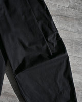 DRW D-RING ONE TUCK BALLOON PANTS BK 