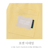 BERMUDA PLEATS WIDE SWEAT SHORTS_BUTTER YELLOW