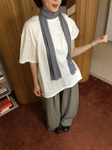 Round boxy tee