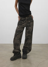 [MADE] Tappy Low-waisted Straight Cotton Pants
