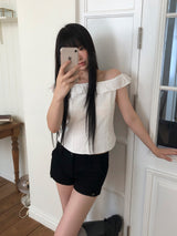 Rerang Frill Off-Shoulder Blouse