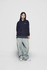 24FW BASIC LOGO COACH JACKET BLACK