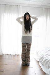 kitch stripe banding pants(2colors)