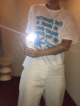 原宿 セミクロップド ショートスリーブ Tシャツ (3c)