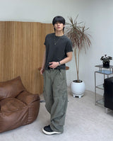 クエン ピグメント クロップ ショートスリーブ Tシャツ