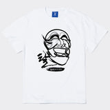 Hahoetal グラフィックショートスリーブTシャツ (White)