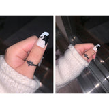 Vintage Star Twist Open Ring