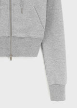[B-BASIC] Light Sweat Slim Hooded Zip-Up