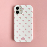 ピンクローズハードグロッシースマホケース
