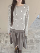 dot raglan tee