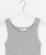 Kiku Basic Ribbed Sleeveless