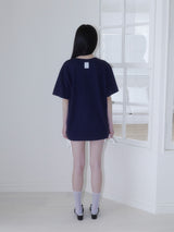 CRAYON FRUIT T-SHIRT (APPLE NAVY)
