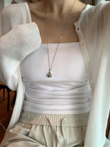 Loop Summer Ribbed Knit Cardigan / 4 colors