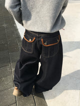 Repocket Non-Fade Balloon Denim (1c)