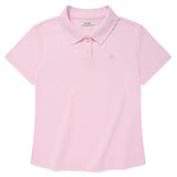 KIRSH PLAIN SLIM FIT PIQUE T-SHIRT - LIGHT PINK