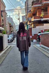 トーンズウォッシュドロングスリーブTシャツ